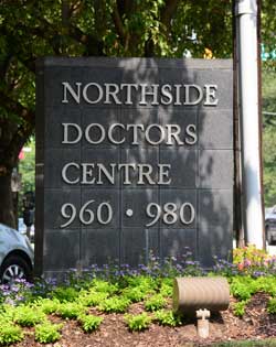 The office of Thomas J. High, MD located in the Northside Doctors Center